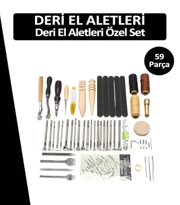 Deri-El-Aleti-Set-59-Parça-dea1001 Deri-El-Aleti-Set-59-Parça-dea1001